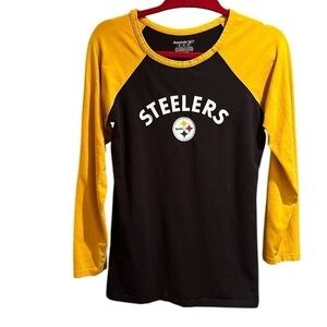 Reebok women’s Steelers Long sleeved shirt Size XL